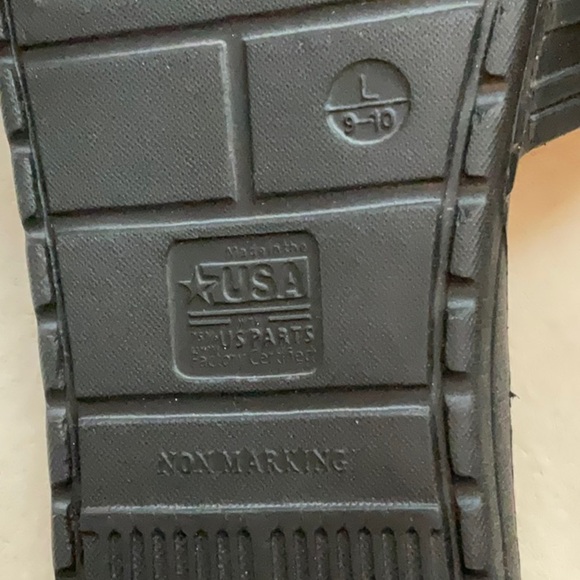 Men's Black Slide Sandals - Picture 8 of 9